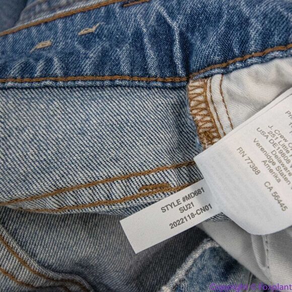 Madewell Tomboy Straight Jeans in Wright Wash, 26, MD681 - Picture 15 of 15